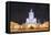 Palace of Culture and Science at Night, Warsaw, Poland, Europe-Christian Kober-Framed Premier Image Canvas