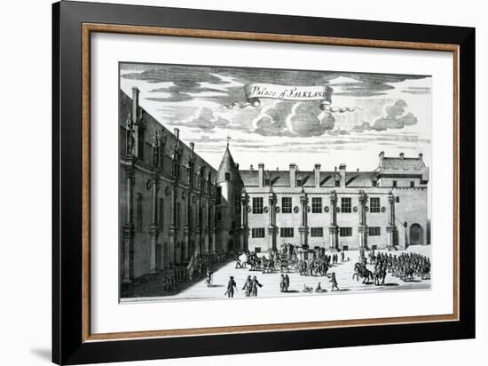 Palace of Falkland, from 'Theatrum Scotiae' by John Slezer, Published 1693-John Slezer-Framed Giclee Print