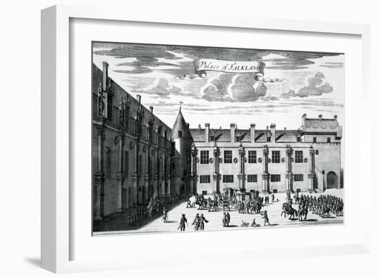 Palace of Falkland, from 'Theatrum Scotiae' by John Slezer, Published 1693-John Slezer-Framed Giclee Print