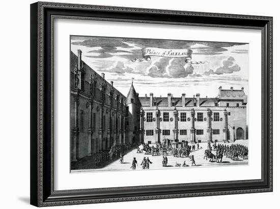 Palace of Falkland, from 'Theatrum Scotiae' by John Slezer, Published 1693-John Slezer-Framed Giclee Print