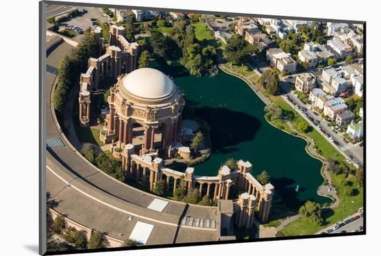 Palace of Fine Arts Aerial-Steve Gadomski-Mounted Photographic Print