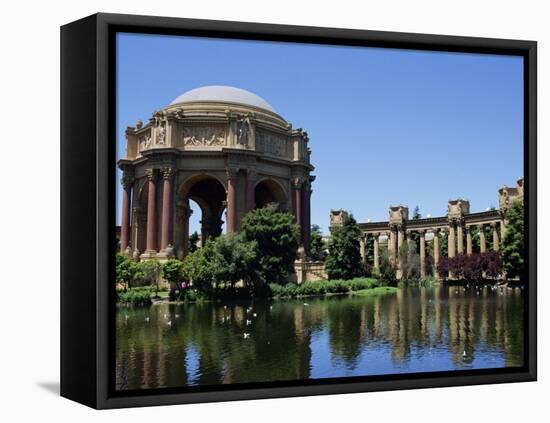 Palace of Fine Arts, Built of Plaster in 1915, Marina District, San Francisco, California, USA-Fraser Hall-Framed Premier Image Canvas