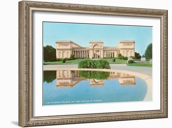 Palace of Legion of Honor, San Francisco, California-null-Framed Art Print