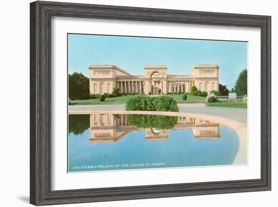 Palace of Legion of Honor, San Francisco, California-null-Framed Art Print