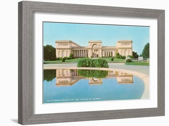 Palace of Legion of Honor, San Francisco, California-null-Framed Art Print