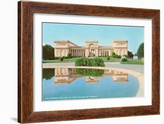 Palace of Legion of Honor, San Francisco, California-null-Framed Art Print