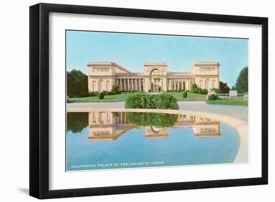 Palace of Legion of Honor, San Francisco, California-null-Framed Art Print