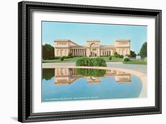 Palace of Legion of Honor, San Francisco, California-null-Framed Art Print