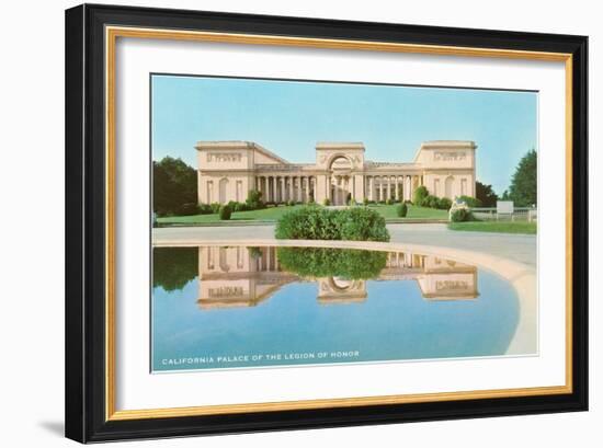 Palace of Legion of Honor, San Francisco, California-null-Framed Art Print