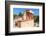 Palace of Minos, restored north entrance, ancient city of Knossos, Iraklion, Crete, Greek Islands-Markus Lange-Framed Photographic Print