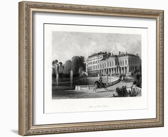Palace of Saint-Cloud, Paris, France, 1875-Henry Adlard-Framed Giclee Print