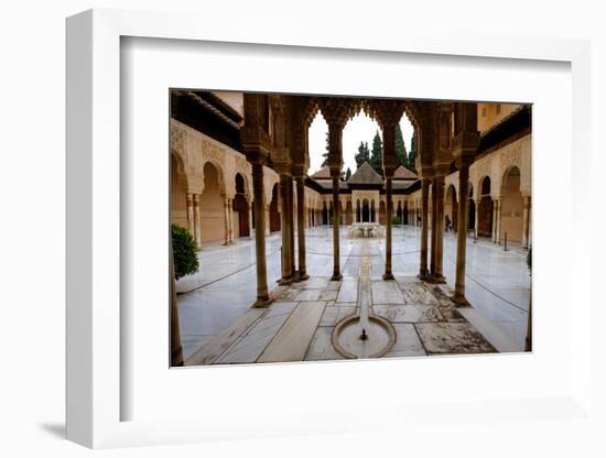 Palace of the Lions (Palacio De Los Leones), the Alhambra, Granada, Andalucia, Spain-Carlo Morucchio-Framed Photographic Print