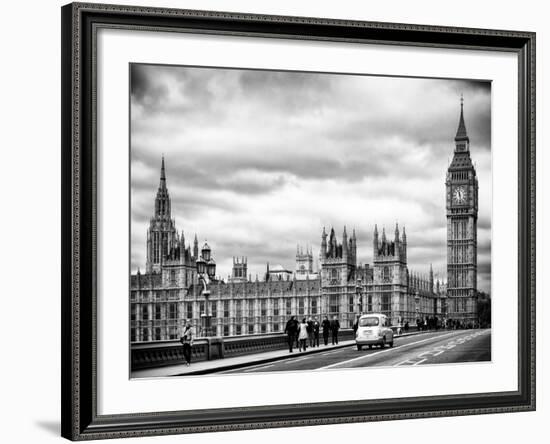 Palace of Westminster and Big Ben - Westminster Bridge - London - England - United Kingdom-Philippe Hugonnard-Framed Photographic Print