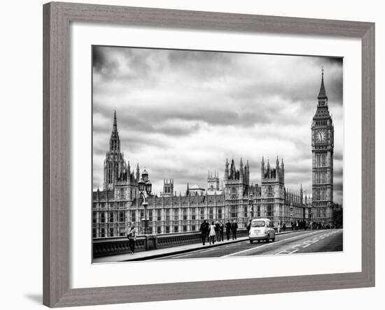 Palace of Westminster and Big Ben - Westminster Bridge - London - England - United Kingdom-Philippe Hugonnard-Framed Photographic Print