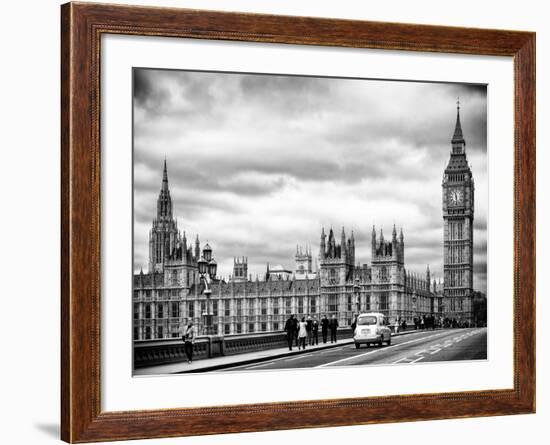 Palace of Westminster and Big Ben - Westminster Bridge - London - England - United Kingdom-Philippe Hugonnard-Framed Photographic Print