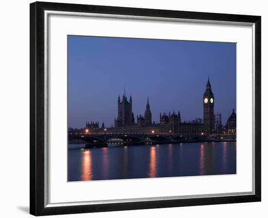 Palace of Westminster, Pre Dawn, London-Richard Bryant-Framed Photographic Print