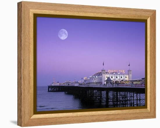 Palace Pier, Brighton, East Sussex, England-Rex Butcher-Framed Premier Image Canvas