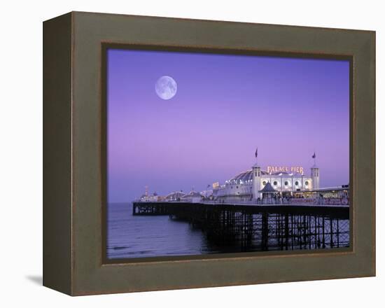 Palace Pier, Brighton, East Sussex, England-Rex Butcher-Framed Premier Image Canvas