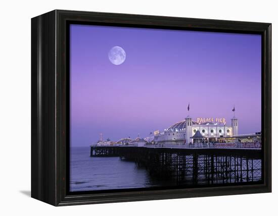 Palace Pier, Brighton, East Sussex, England-Rex Butcher-Framed Premier Image Canvas
