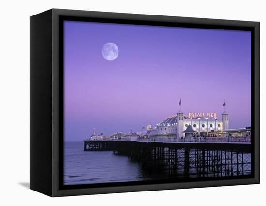 Palace Pier, Brighton, East Sussex, England-Rex Butcher-Framed Premier Image Canvas