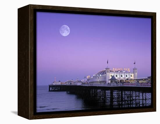 Palace Pier, Brighton, East Sussex, England-Rex Butcher-Framed Premier Image Canvas