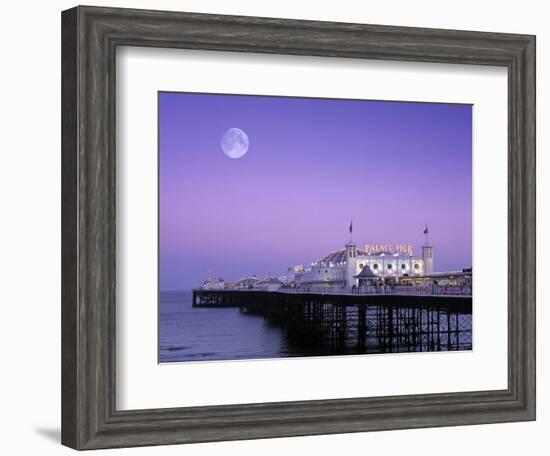 Palace Pier, Brighton, East Sussex, England-Rex Butcher-Framed Photographic Print