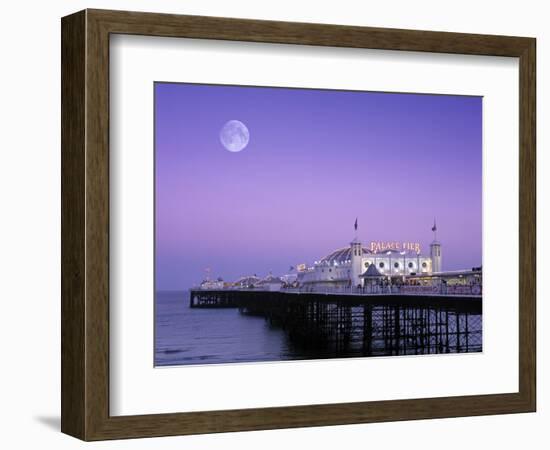 Palace Pier, Brighton, East Sussex, England-Rex Butcher-Framed Photographic Print