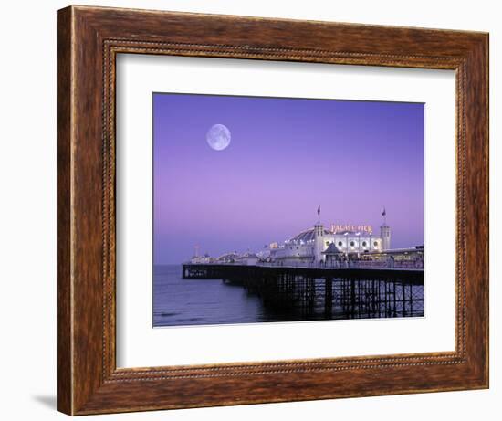 Palace Pier, Brighton, East Sussex, England-Rex Butcher-Framed Photographic Print