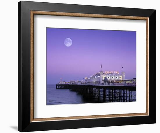 Palace Pier, Brighton, East Sussex, England-Rex Butcher-Framed Photographic Print