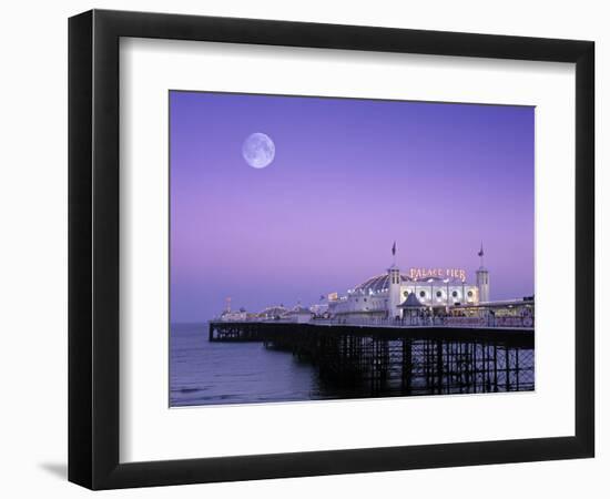 Palace Pier, Brighton, East Sussex, England-Rex Butcher-Framed Photographic Print