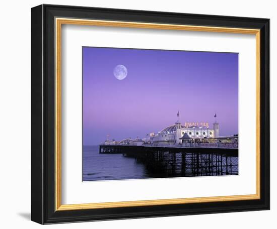 Palace Pier, Brighton, East Sussex, England-Rex Butcher-Framed Photographic Print