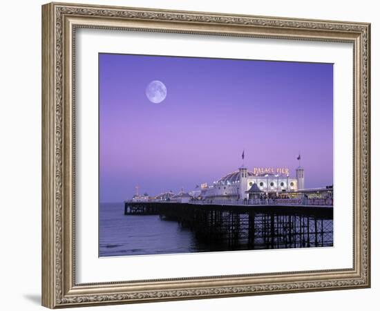 Palace Pier, Brighton, East Sussex, England-Rex Butcher-Framed Photographic Print