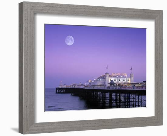 Palace Pier, Brighton, East Sussex, England-Rex Butcher-Framed Photographic Print