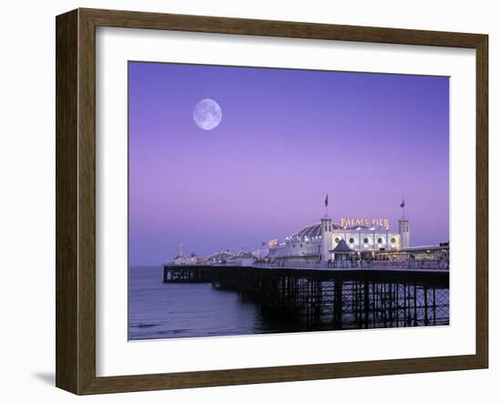 Palace Pier, Brighton, East Sussex, England-Rex Butcher-Framed Photographic Print