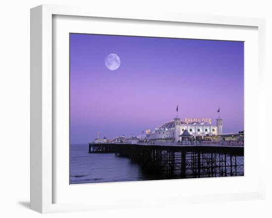 Palace Pier, Brighton, East Sussex, England-Rex Butcher-Framed Photographic Print