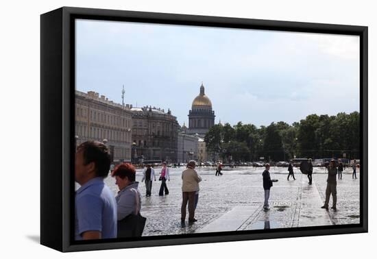 Palace Square, St Petersburg, Russia, 2011-Sheldon Marshall-Framed Premier Image Canvas