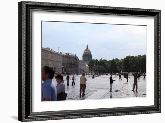 Palace Square, St Petersburg, Russia, 2011-Sheldon Marshall-Framed Photographic Print