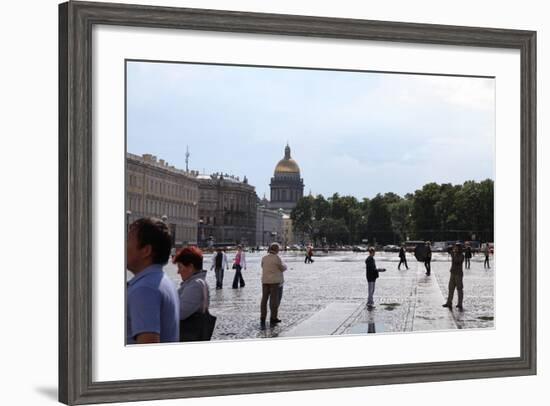 Palace Square, St Petersburg, Russia, 2011-Sheldon Marshall-Framed Photographic Print