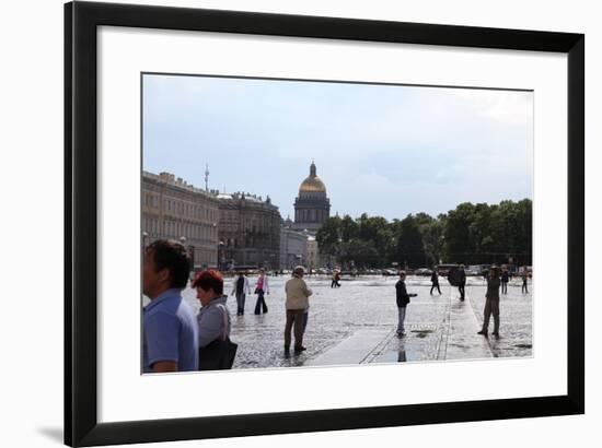 Palace Square, St Petersburg, Russia, 2011-Sheldon Marshall-Framed Photographic Print