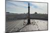 Palace Square with the Alexander Column before the Hermitage (Winter Palace)-Michael-Mounted Photographic Print