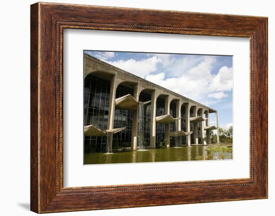 Palacio da Justica, Brasilia, UNESCO World Heritage Site, Brazil, South America-Yadid Levy-Framed Photographic Print