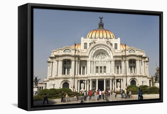 Palacio De Belles Artes and Torre Latinoamericana, Mexico City, Mexico, North America-Tony Waltham-Framed Premier Image Canvas