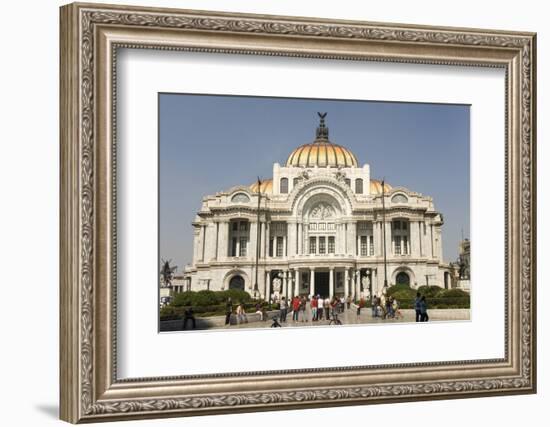 Palacio De Belles Artes and Torre Latinoamericana, Mexico City, Mexico, North America-Tony Waltham-Framed Photographic Print