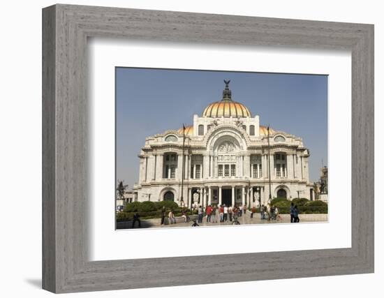 Palacio De Belles Artes and Torre Latinoamericana, Mexico City, Mexico, North America-Tony Waltham-Framed Photographic Print