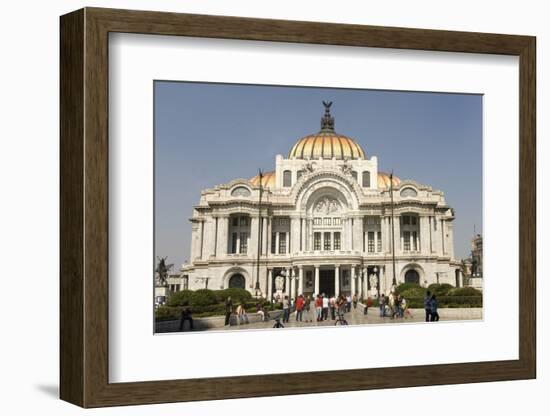 Palacio De Belles Artes and Torre Latinoamericana, Mexico City, Mexico, North America-Tony Waltham-Framed Photographic Print