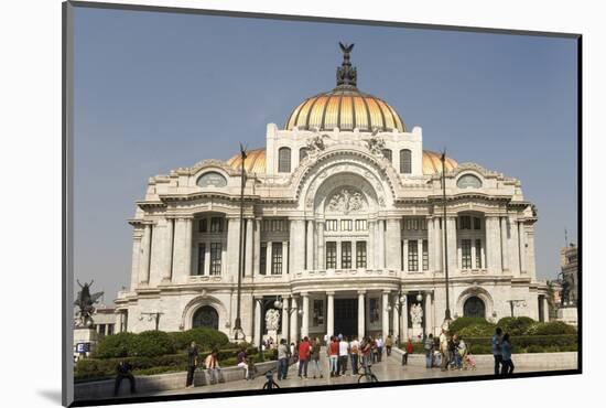 Palacio De Belles Artes and Torre Latinoamericana, Mexico City, Mexico, North America-Tony Waltham-Mounted Photographic Print