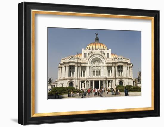 Palacio De Belles Artes and Torre Latinoamericana, Mexico City, Mexico, North America-Tony Waltham-Framed Photographic Print