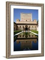 Palacio De Comares, One of the Three Palaces That Forms the Palacio Nazaries, Alhambra-Yadid Levy-Framed Photographic Print