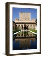 Palacio De Comares, One of the Three Palaces That Forms the Palacio Nazaries, Alhambra-Yadid Levy-Framed Photographic Print