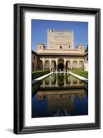 Palacio De Comares, One of the Three Palaces That Forms the Palacio Nazaries, Alhambra-Yadid Levy-Framed Photographic Print